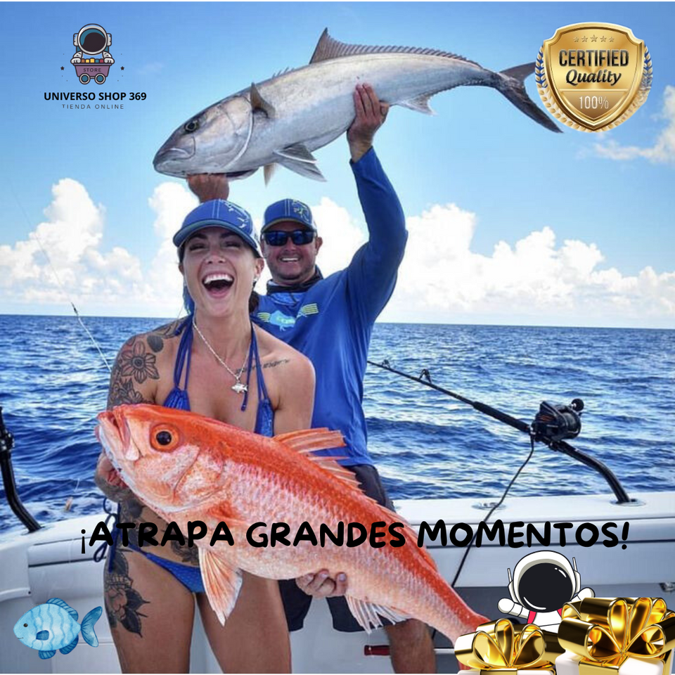 🎣🌊 ¡Atrapa tu próxima gran aventura con nuestra caña de pescar telescópica portátil! 🌊🎣