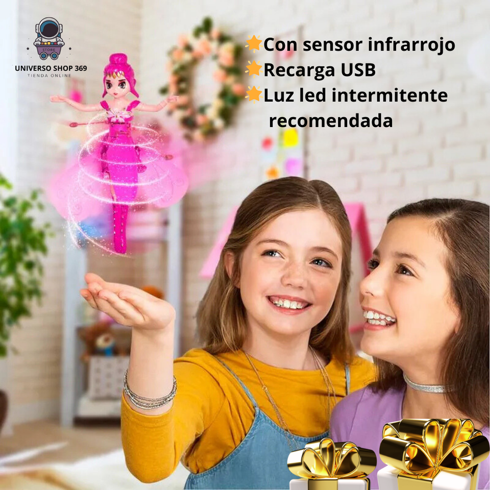 💖🧚MUÑECA HADA VOLADORA CON DETECTOR INTELIGENTE🧚💖